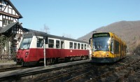 Combino Duo und HSB-Triebwagen - 9,0/59,8 KB