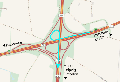 Kartenausschnitt