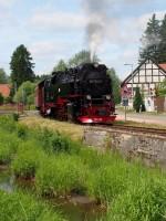 Scheinanfahrt in der Ortslage Straßberg