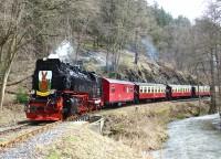 Ostersonderzug im Selketal vor Alexisbad