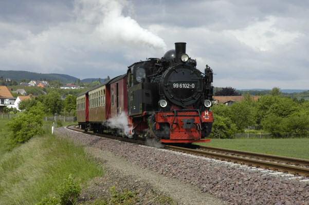 Sonderzug vor Gernrode